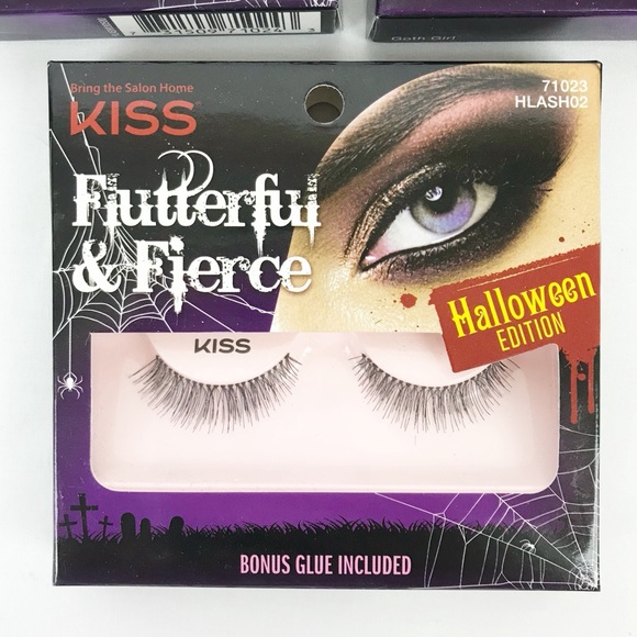 🍍3x KISS Flutterful & Fierce False Eyelashes - Picture 4 of 6